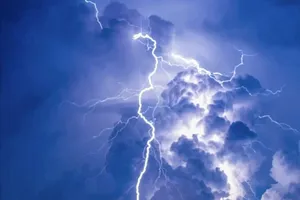 Khu vực miền Bắc ghi nhận hàng chục ngàn cú sét kèm theo mưa lớn