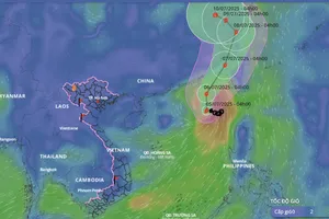 Biển Đông có bão số 2