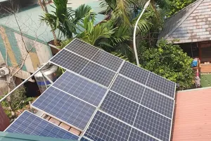 Đề xuất hộ gia đình lắp điện mặt trời mái nhà được hỗ trợ đến 2,5 triệu đồng