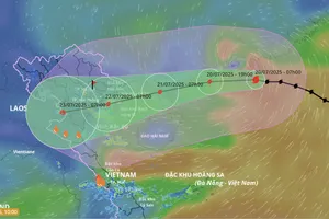 Dự báo 5 tỉnh, thành phố chịu tác động mạnh nhất của bão số 3