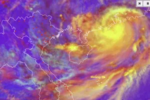 Bão số 3 đang ở cấp bão rất mạnh, cách Quảng Ninh–Hải Phòng 630km