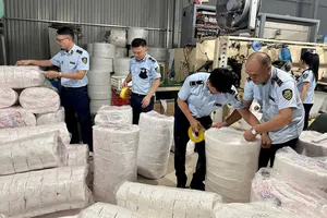 Một cơ sở sản xuất hàng trăm ngàn bỉm, băng vệ sinh giả nhãn hiệu