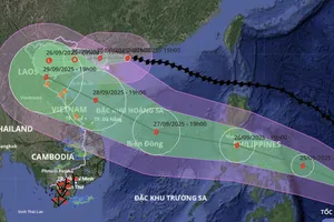 Bão số 9 đang suy yếu nhanh, cảnh báo dông lốc, gió giật