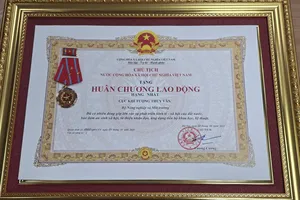 Cục Khí tượng Thủy văn được tặng thưởng Huân chương Lao động Hạng Nhất