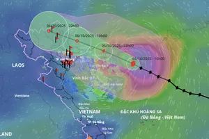 Đêm nay bão số 11 đi vào Quảng Ninh, mưa to gió lớn sắp trút xuống Bắc Bộ