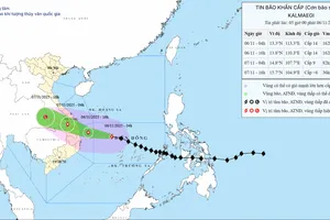 Bão số 13 giật cấp 17 đang tăng tốc, còn cách Quy Nhơn 360km