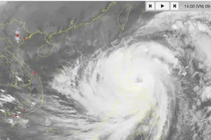 Bão Fung-Wong đã mạnh lên siêu bão, đang tiến vào Biển Đông