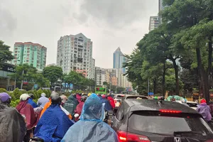 Hôm trước nắng vàng rực rỡ, hôm nay Hà Nội chìm trong mưa rét