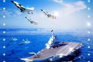Trung Quốc xin lỗi vì nhầm ảnh tàu Mỹ, tiêm kích Nga