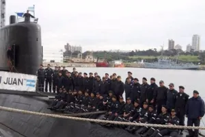 Hé lộ hình ảnh cuối cùng của tàu ngầm Argentina xấu số