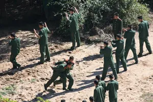 Biên phòng Trung Quốc gấp rút học tiếng Triều Tiên