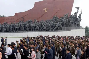 Triều Tiên diễn tập sơ tán dân trong bóng tối