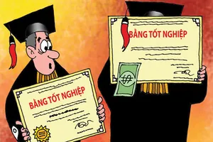 Cảnh cáo trưởng ban tuyên giáo xài bằng giả