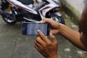 Theo định vị, CSGT phối hợp tóm kẻ trộm xe