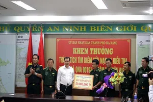 Cứu 4 ngư dân, Biên phòng Đà Nẵng được thưởng nóng