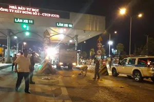 Khởi tố vụ xe tải tông chết thiếu tá công an