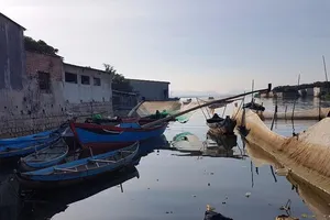 3 ghe tận diệt thủy sản bằng xung điện trên đầm Thị Nại