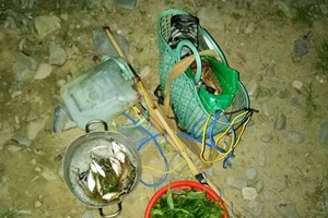 Người đàn ông tử vong bên bộ đồ nghề chích cá