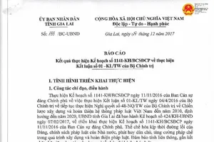 Gia Lai có hàng chục văn bản sai pháp luật
