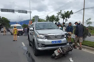 Va chạm với xe biển xanh, 1 người tử vong tại chỗ