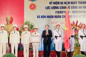 Chủ tịch nước dự kỷ niệm 65 năm lực lượng cảnh vệ CAND