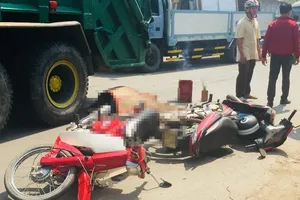 Bình Chánh: Nam sinh lớp 10 tử nạn dưới bánh ô tô