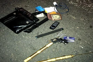 Lập chốt bắt ma túy, thu được súng và đạn