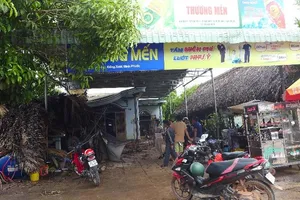 Xe tải lao vào quán cà phê đông khách