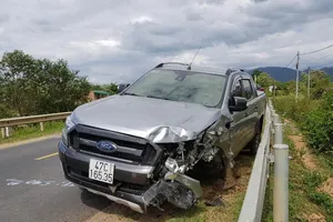 Ô tô bán tải tông tử vong tiểu đội trưởng dân quân xã