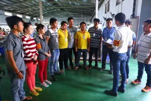 Bình Dương: 1008 đội công nhân xung kích bảo vệ doanh nghiệp