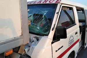 Xe cấp cứu gặp TNGT liên hoàn ở cao tốc TP.HCM – Trung Lương