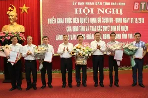 Điều động, bổ nhiệm nhân sự ở 6 tỉnh, thành