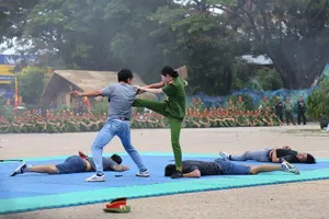 Mãn nhãn các tuyệt kỹ võ thuật của công an