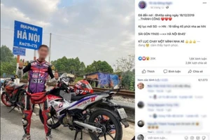 CSGT xử phạt phượt thủ ‘chém gió’ đi 1.700 km hết 19 giờ