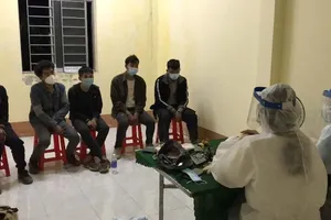 Phát hiện 5 người Trung Quốc định vượt biên sang Campuchia