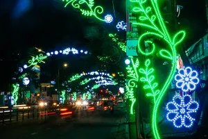 Đà Nẵng lung linh về đêm trước thềm năm mới