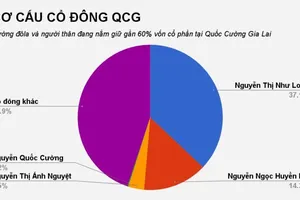 Cổ phiếu đi xuống, gia đình Cường Đôla mất gần 2.300 tỉ