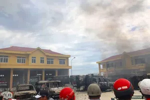 Chiếc xe chữa cháy mồ côi ở Phan Rí Cửa