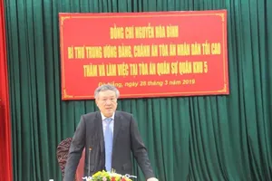 Chánh án Nguyễn Hòa Bình ví dụ về vụ án Út 'trọc'