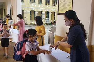 Đà Nẵng không bắt buộc học sinh đeo khẩu trang trong giờ học