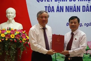  TAND Cấp cao tại Đà Nẵng có phó chánh án mới