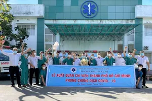 Trung tâm Cấp cứu 115 Đà Nẵng lên đường chi viện TP.HCM chống dịch