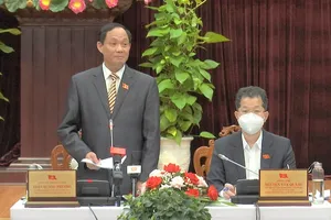 Phó Chủ tịch Quốc hội Trần Quang Phương làm việc tại Đà Nẵng