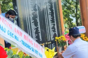 34 năm Gạc Ma: '... Vững bền mãi mãi, Việt Nam'