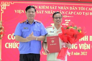 Viện kiểm sát Cấp cao tại Đà Nẵng có phó viện trưởng mới