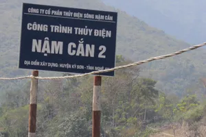 Một công nhân chết đuối trong lòng hồ thủy điện