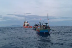 Khoanh vùng tìm kiếm Su-30 trên biển Nghệ An