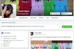 Cảnh sát triệu tập cô gái lập nhiều Facebook để lừa đảo