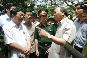 Phải tranh thủ làm ngày làm đêm khắc phục bão số 10