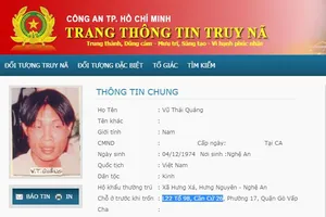 Bắt một phóng viên sau 18 năm phát lệnh truy nã